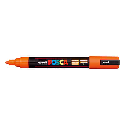Rotulador Uni posca PC5M naranja
