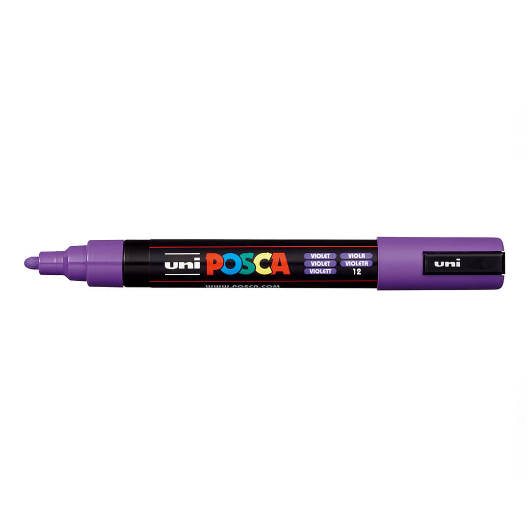 Retolador Uni Posca PC5M violeta