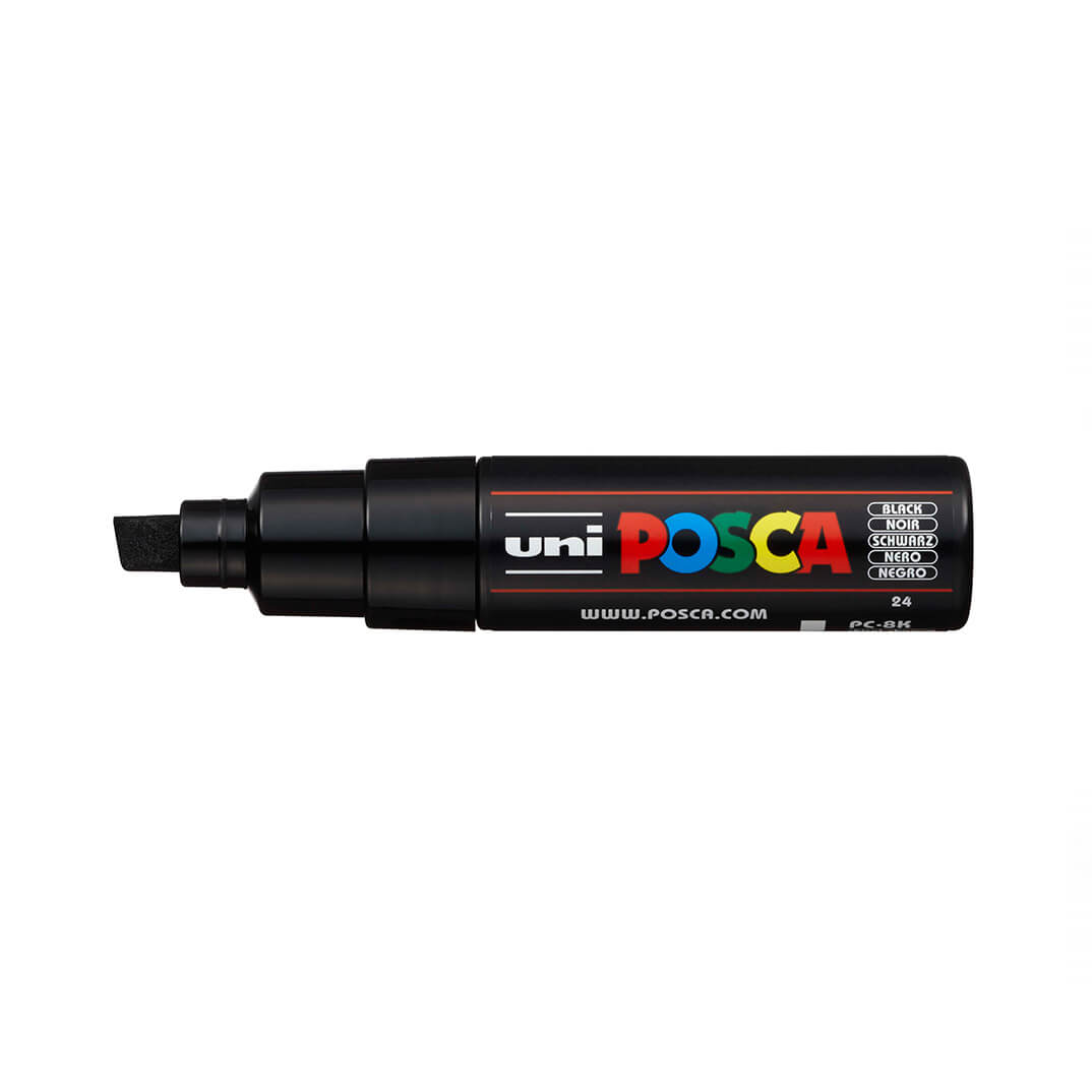 Rotulador Uni Posca PC8K negro