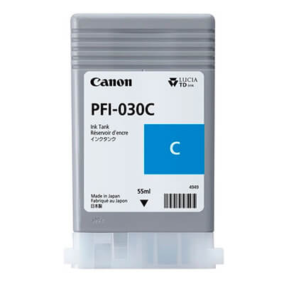 Cartucho Canon inkjet pfi-030bk 55ml cian