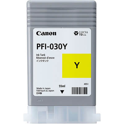 Cartutx Canon inkjet pfi-030y 55ml groc