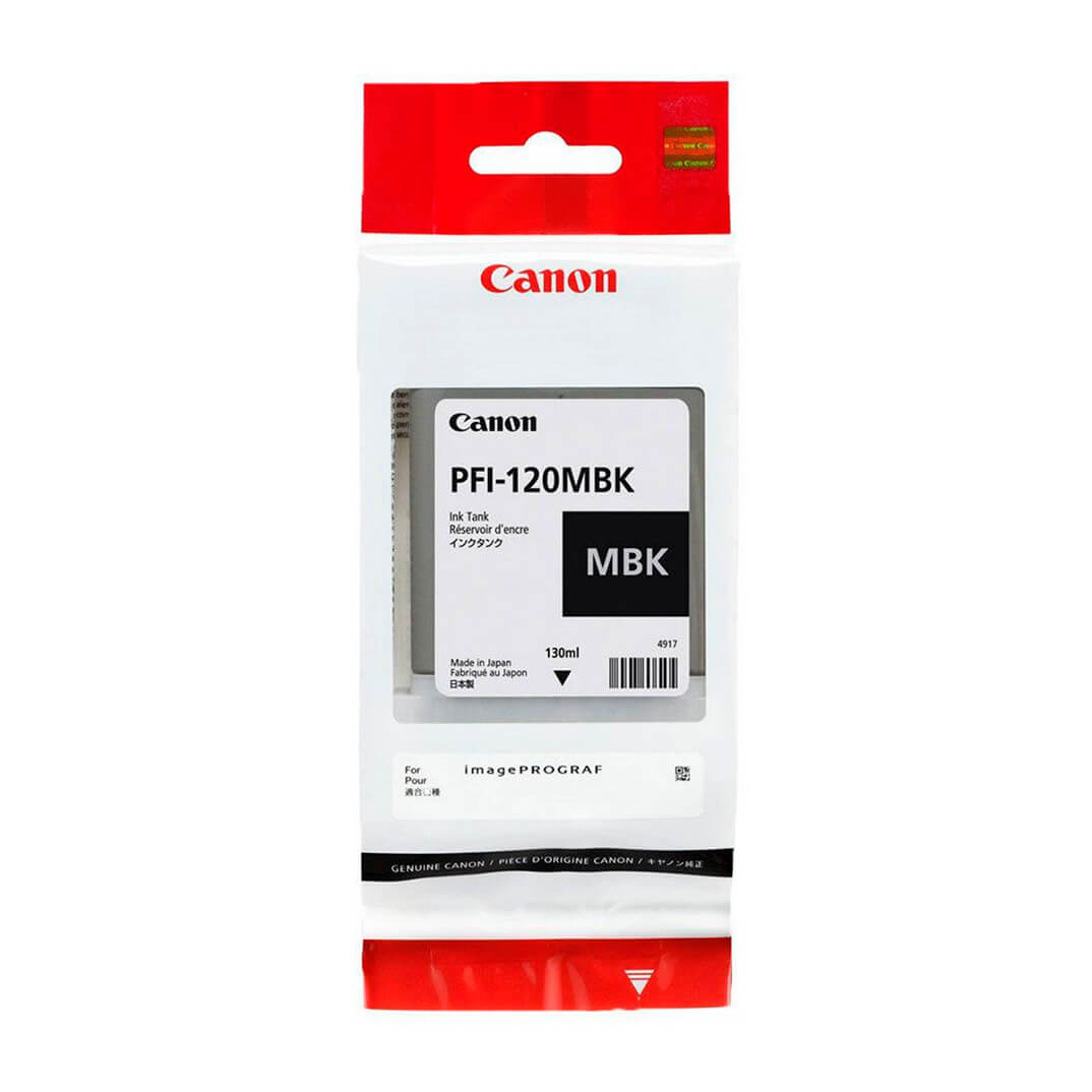 Cartutx Canon inkjet pfi-120mbk negre mate