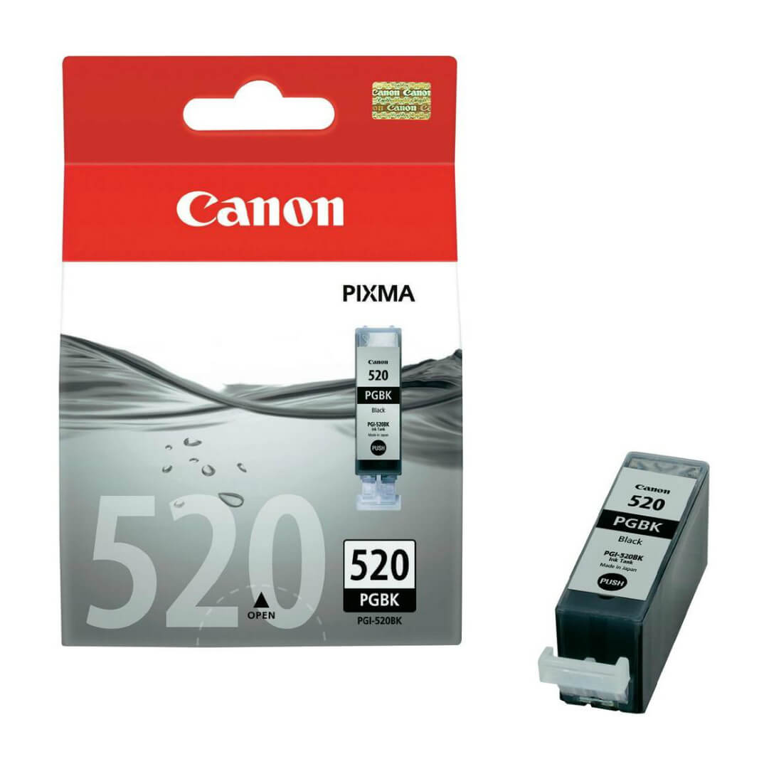 Canon cartuchos inyeccion tinta negro pgi-520