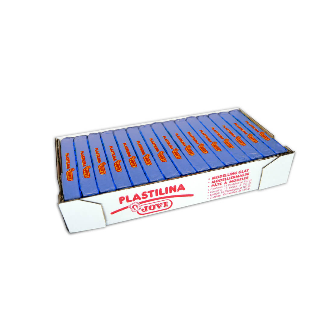 Plastilina Jovi 71 azul oscuro 150g
