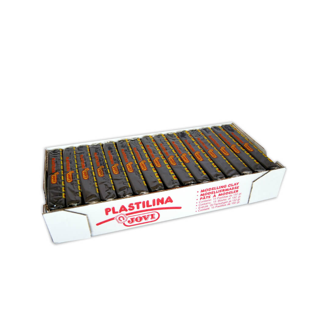 Plastilina Jovi 71 negra 150g