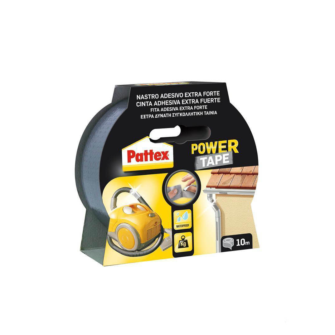 Cinta Power americana Pattex 50x10 gris