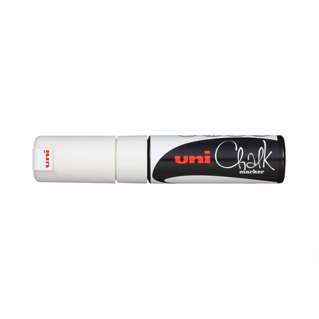Marcador guix líquid Uni Chalk 8mm blanc