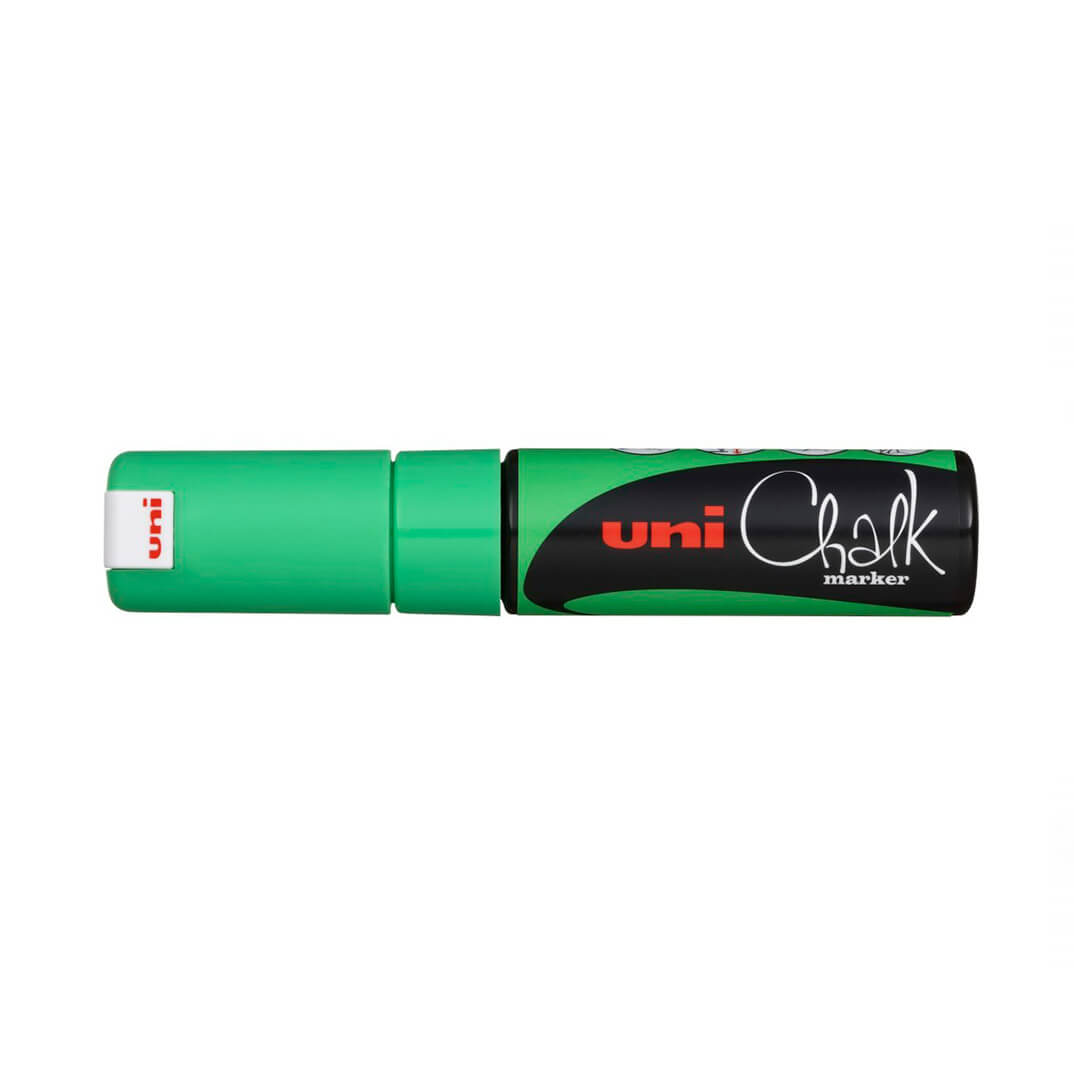 Marcador guix líquid Uni Chalk 8mm verd