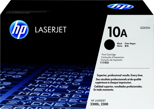 Cartucho de tóner original LaserJet HP 10A negro