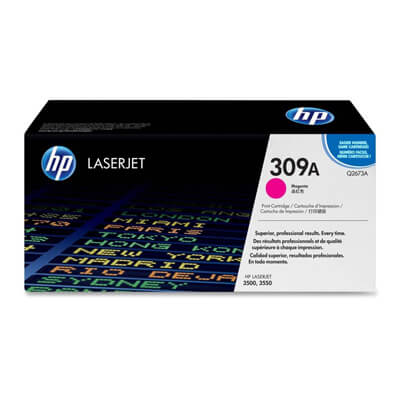 Cartucho tóner original LaserJet HP 309A magenta