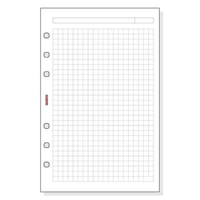 Recambio agenda Open 500 cuadriculado