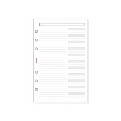 Recambio agenda Open 500 teléfonos