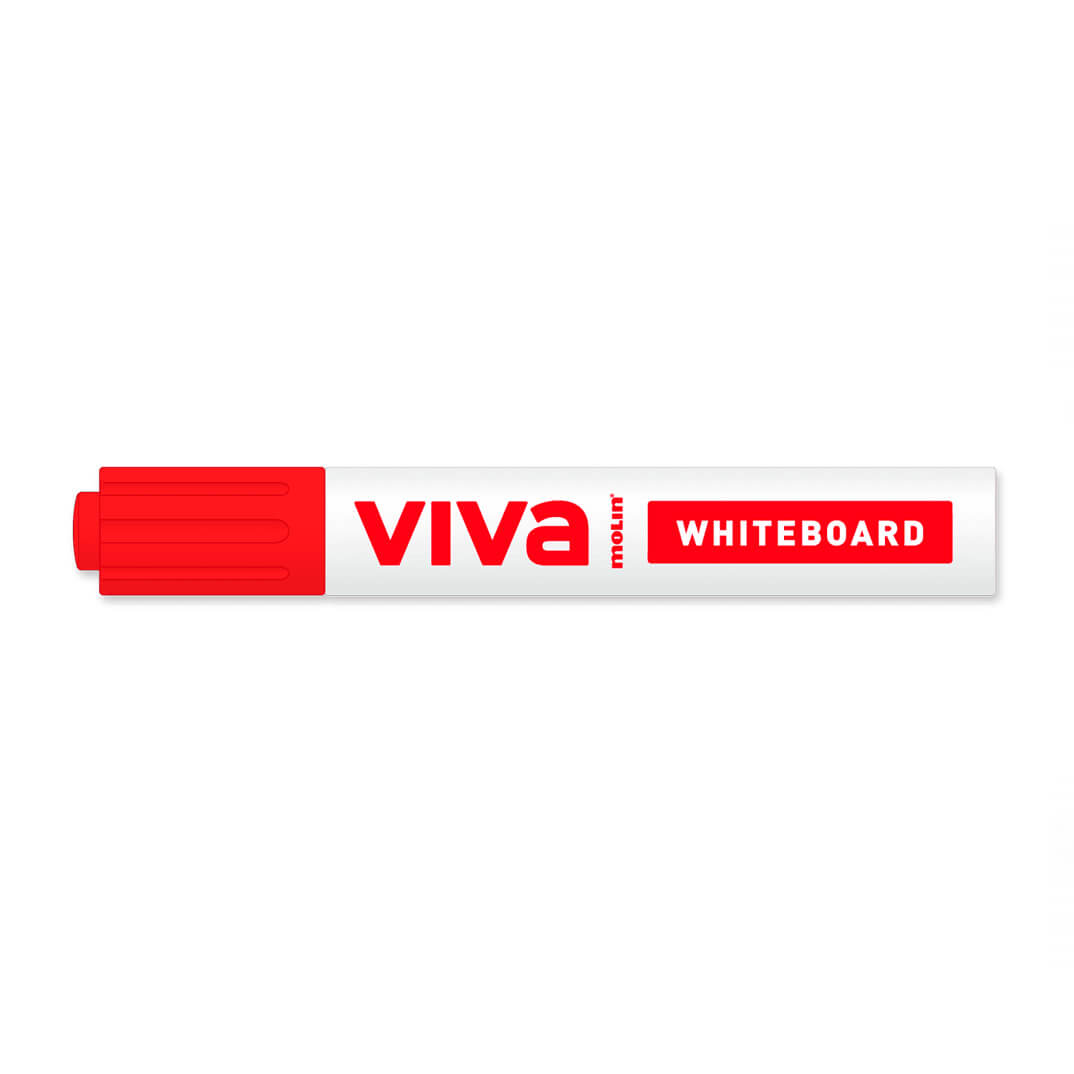 Retolador Molin pissarra Signo Viva vermell