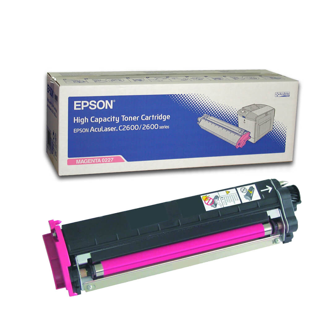 Epson tóner aculaser 2600n / c2600n magenta hc