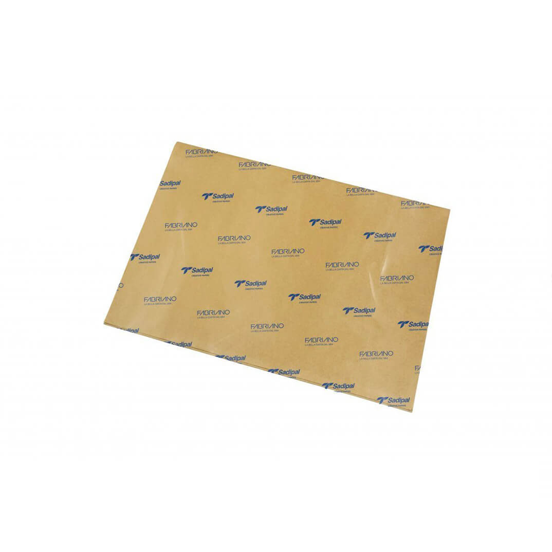 Paper de seda marró clar 51x76cm (25 fulls)