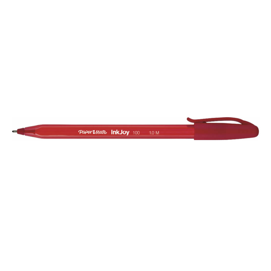 Bolígrafo Paper Mate Inkjoy 100 rojo