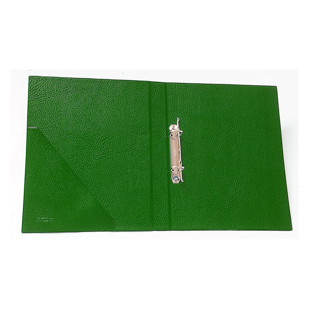 Carpeta plástico Folio 4A 25mm verde