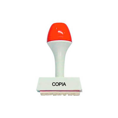 Sello fórmula "copia"