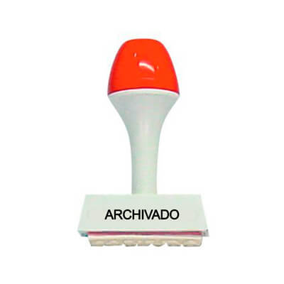 Sello fórmula "archivado"