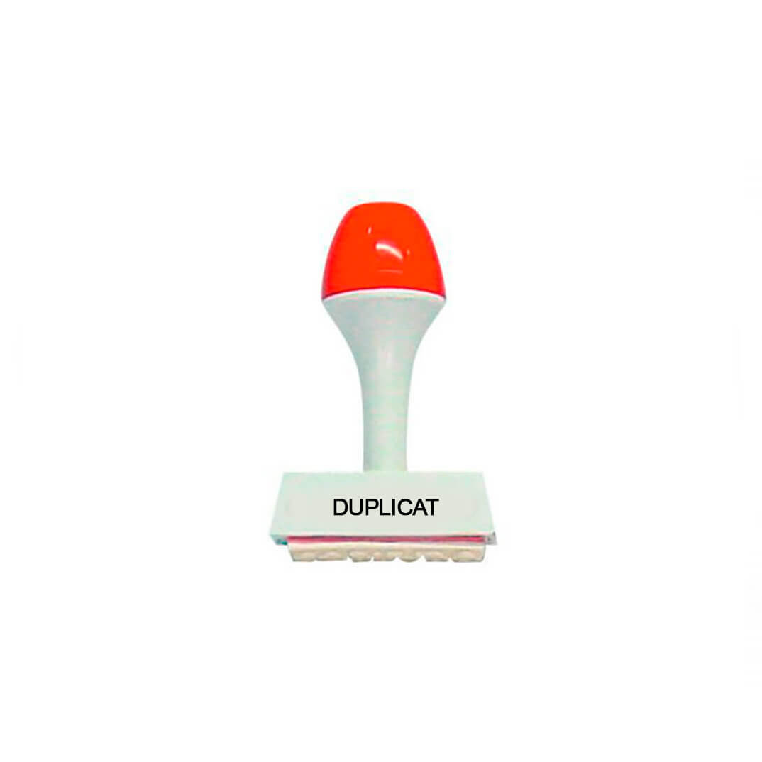 Sello fórmula "duplicat"