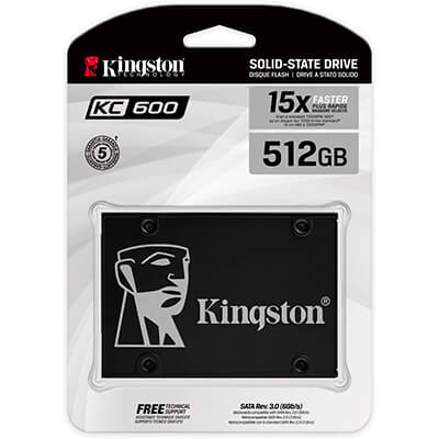 Disco SSD Kingston SKC600 512GB/ SATA III
