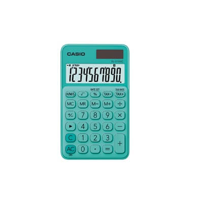 Calculadora Casio SL310UC 10 dígits turquesa
