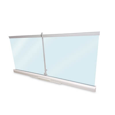 Mampara Roll-Up horizontal portátil 110x70cm
