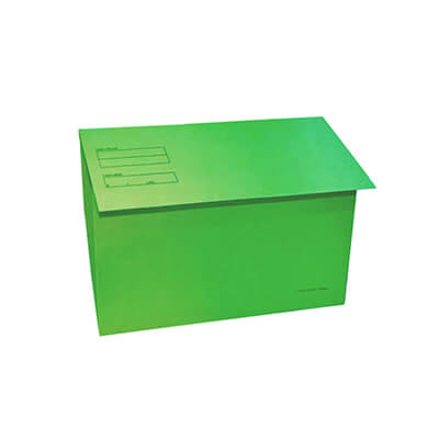 Subcarpeta solapa Folio color verde (50u)
