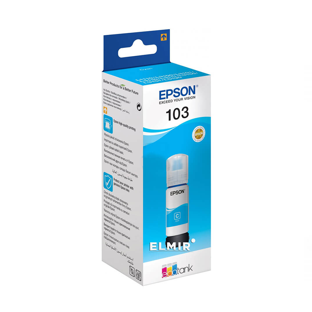 Epson 103 EcoTank L3110/L3151 cian