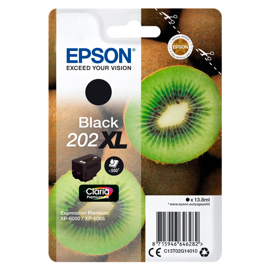 Epson inkjet 202 XL Claria Premium negre