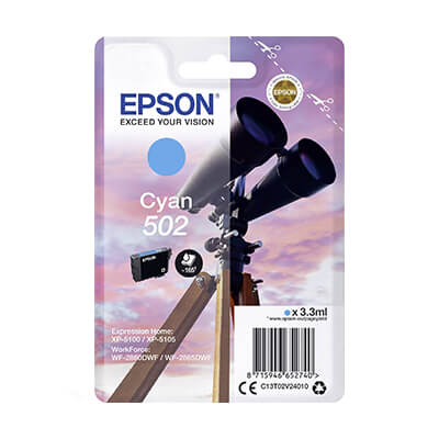 Epson inkjet 502 cian