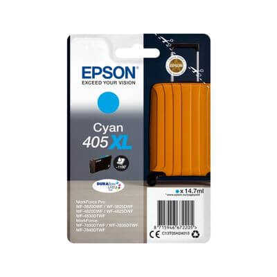 Epson inkjet cian 405XL DURABrite Ultra Ink