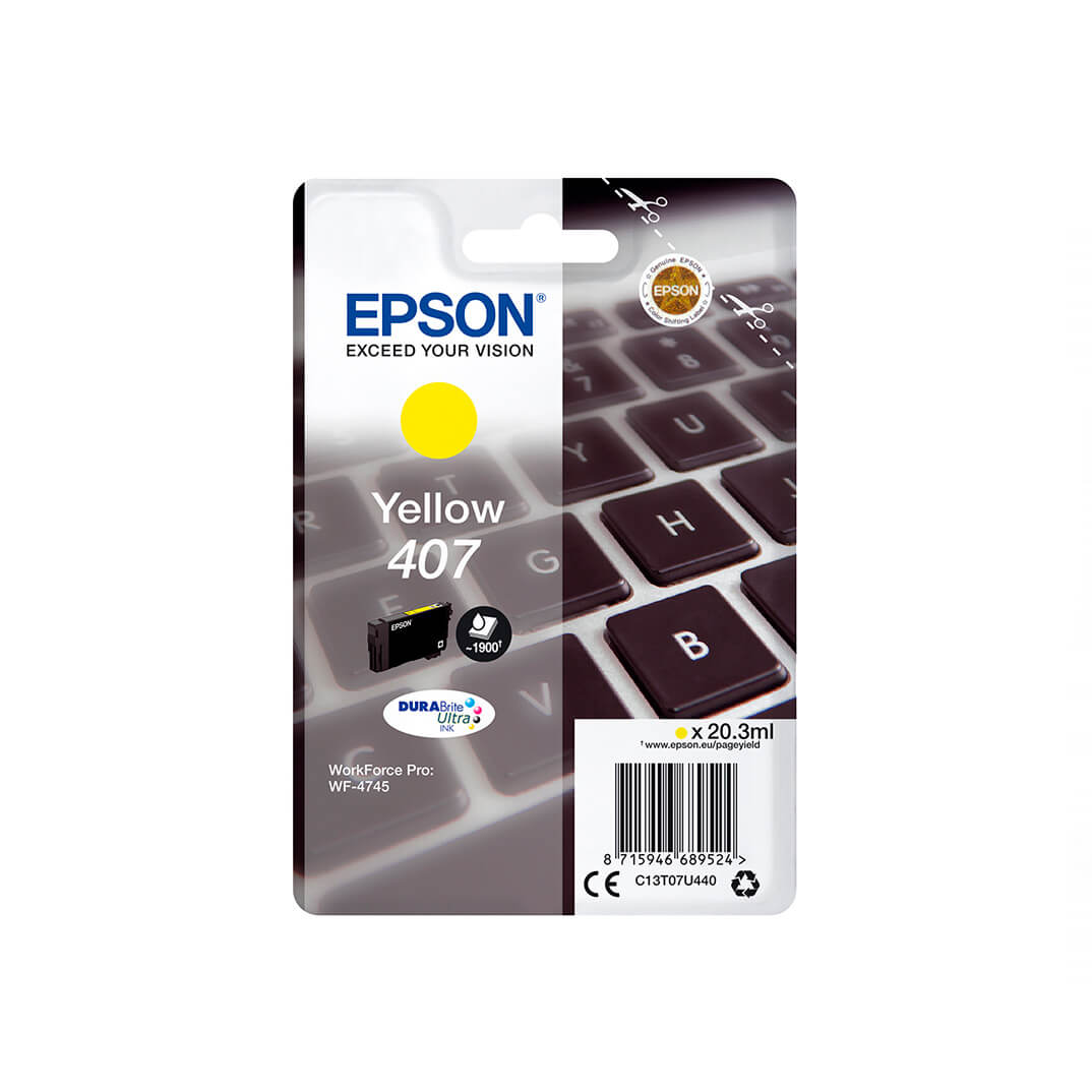 Inkjet Epson Stylus groc 407 WF4745
