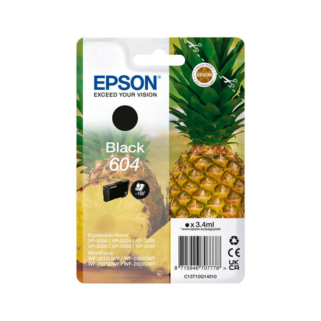 Epson inkjet 604 negro