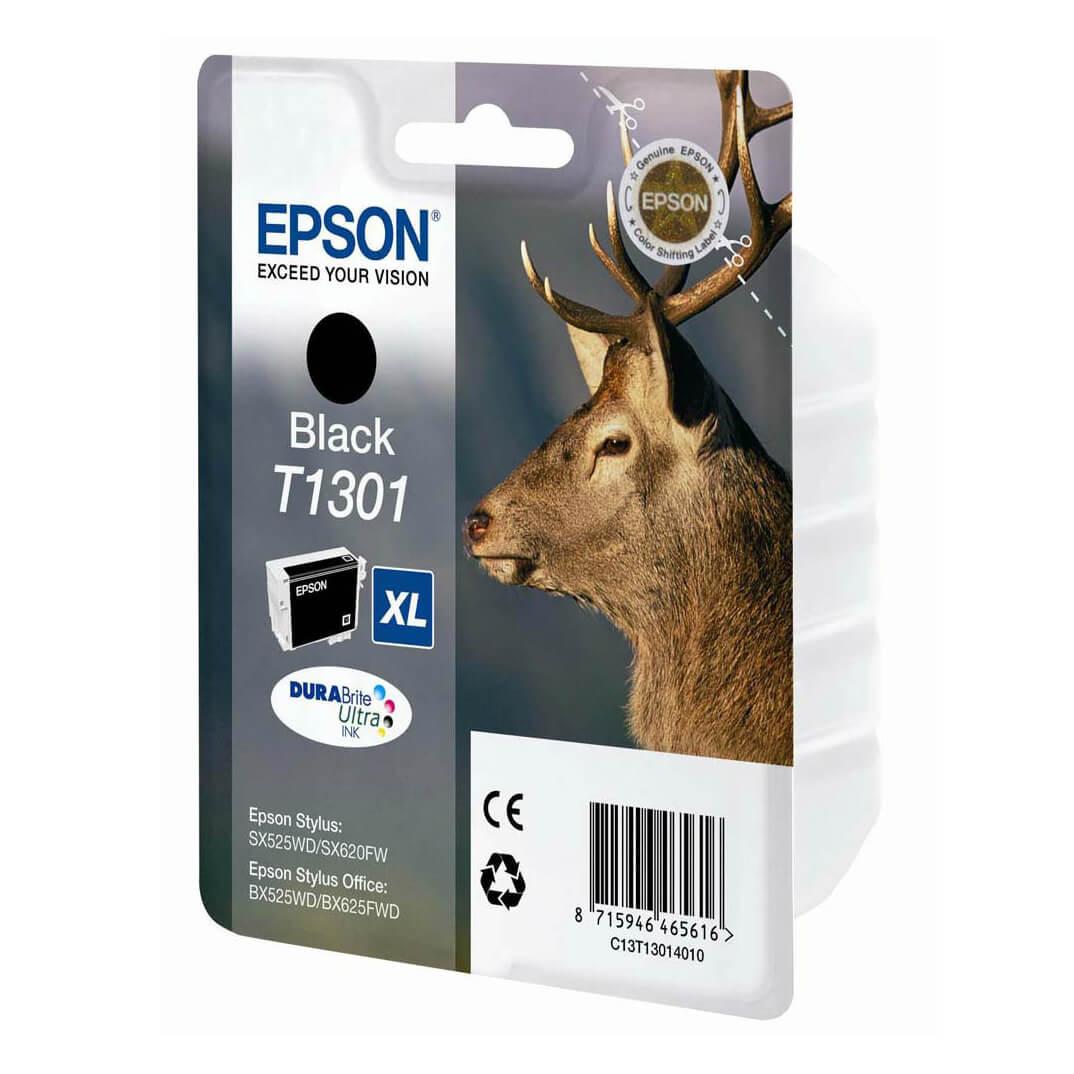 Epson cartucho Stylus SX525WD / SX620FW negro