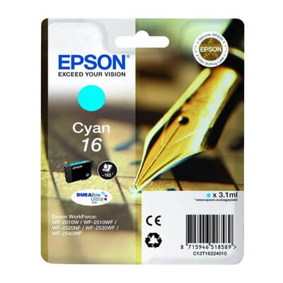 Epson cartucho inkjet cian wf-2010w 2510wf