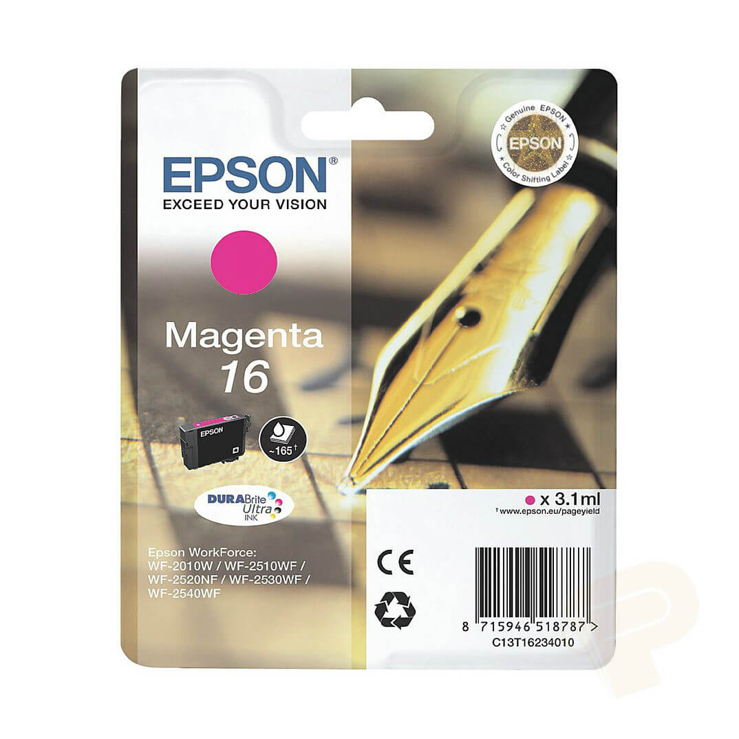 Epson cartucho inkjet magenta wf-2010w 2510wf