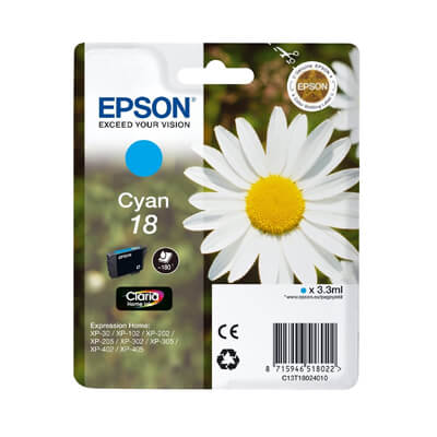 Epson cartucho inyeccion tinta cian 18