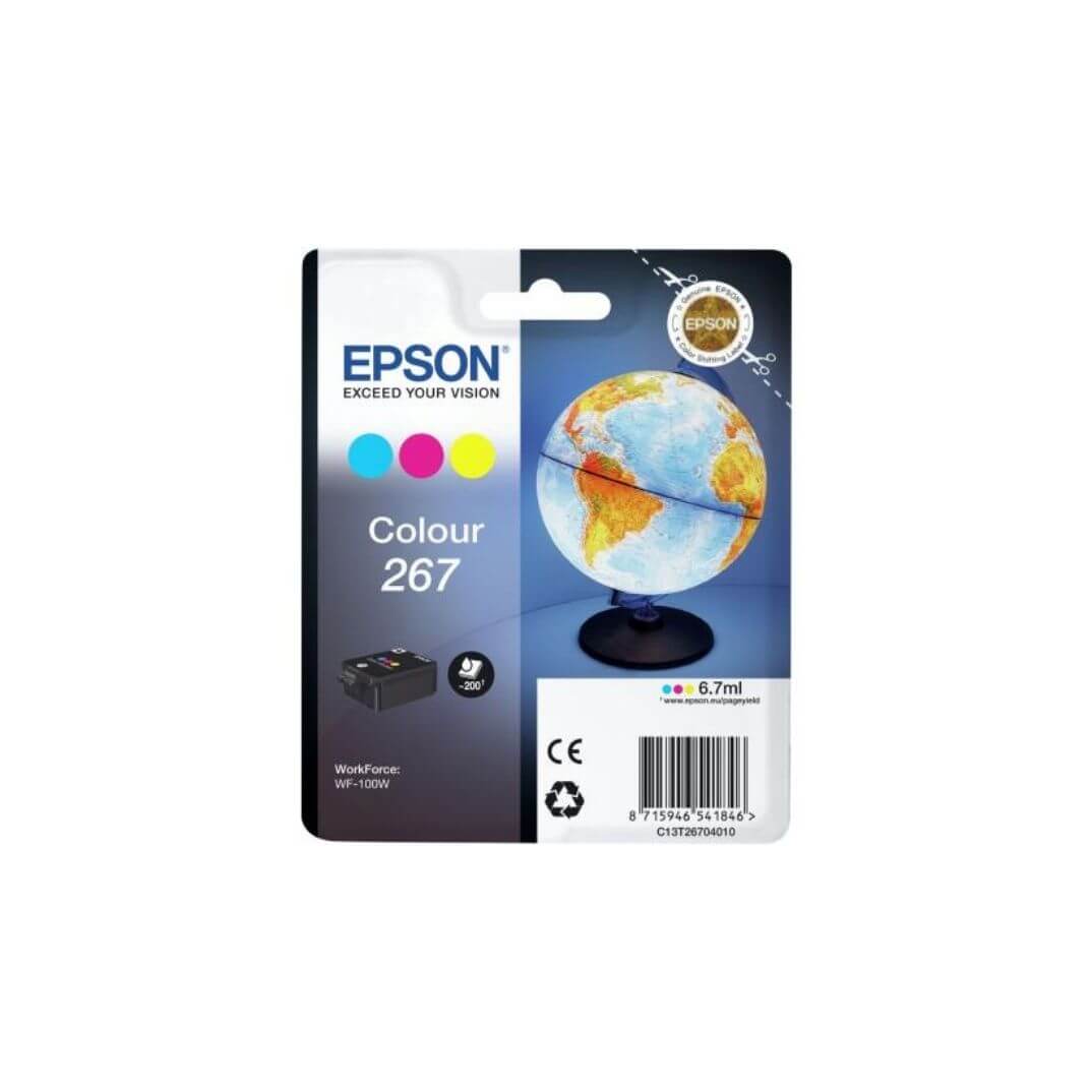Epson inkjet tricolor WF-100W 267