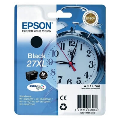 Epson cartucho wf 3620 negro 27xl