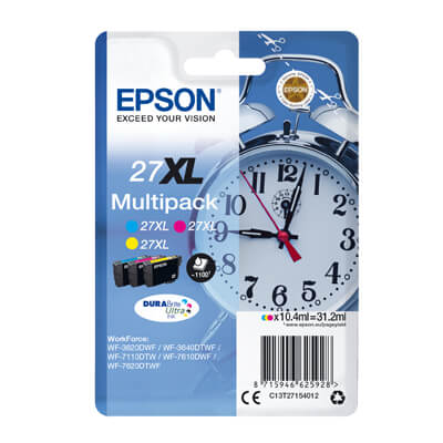 Epson inkjet multipack wf 3620 27xl (C-M-Y)
