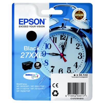 Epson cartucho wf 3620 negro 27xxl
