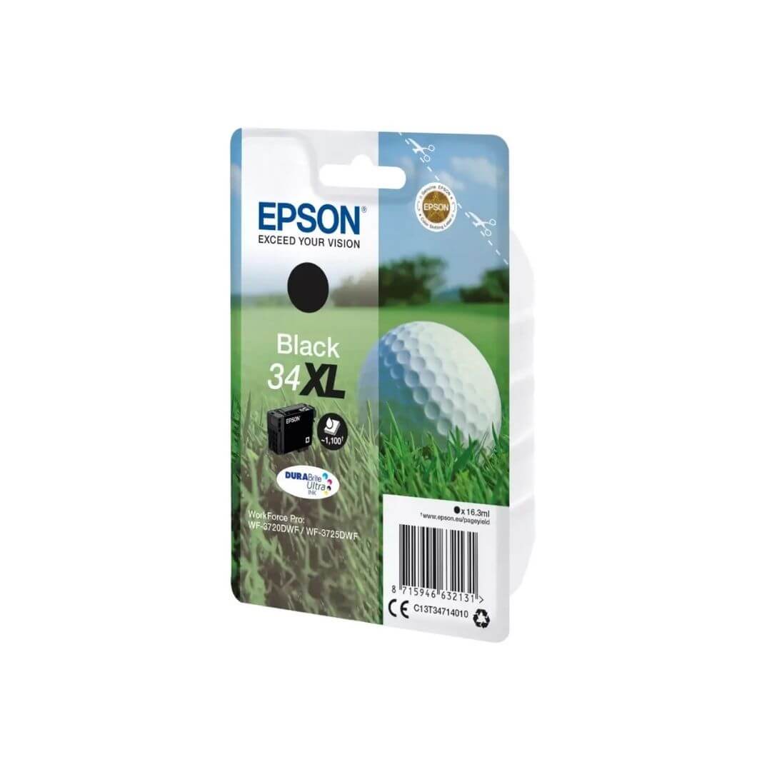 Epson inkjet negre 34 xl Durabrite ultra ink