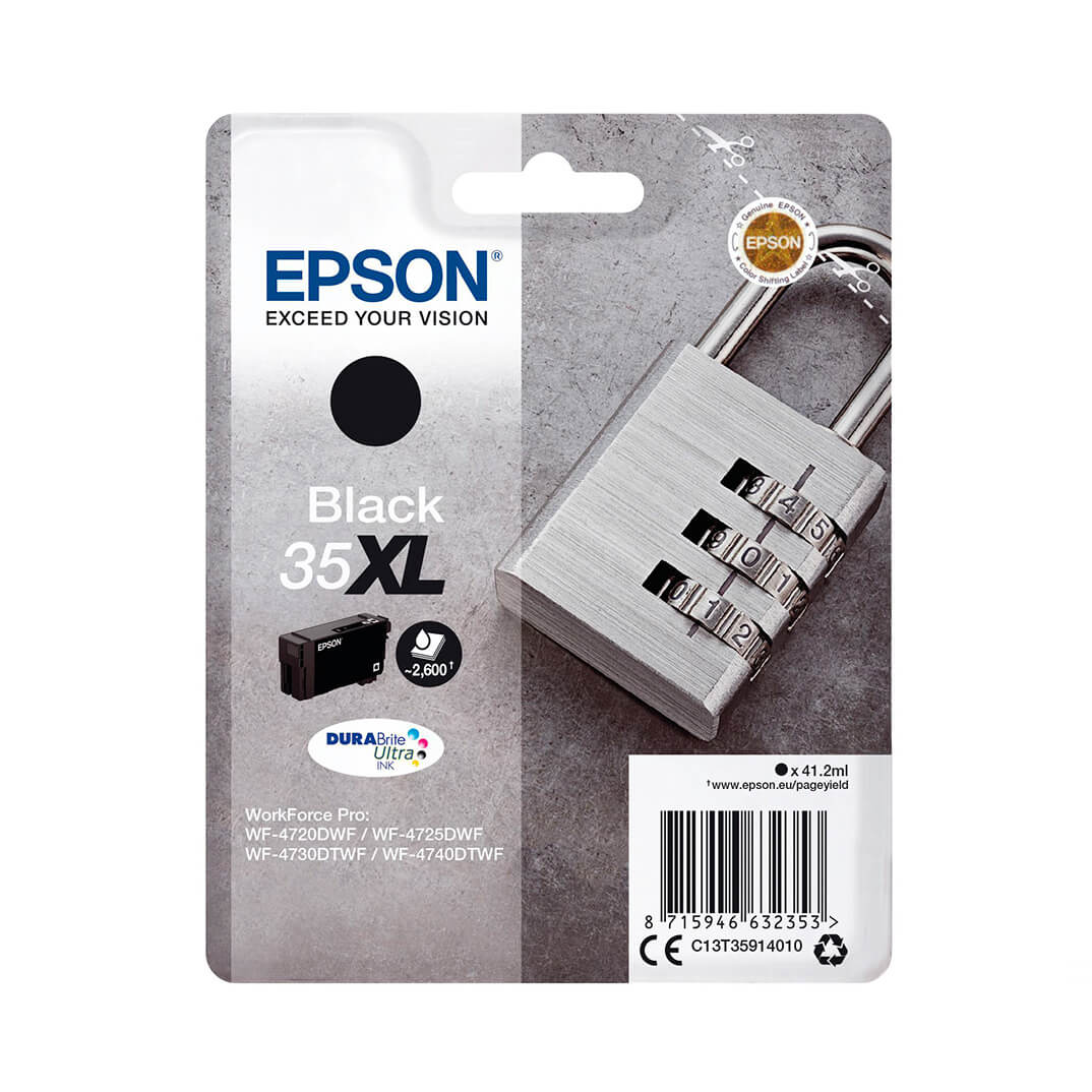 Epson inkjet negre 35 xl Durabrite ultra ink