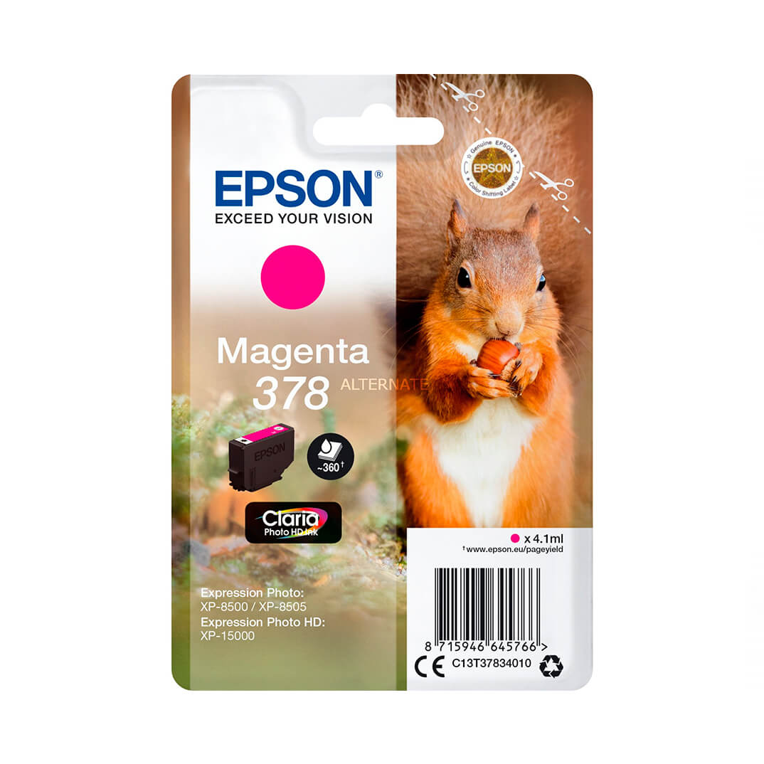 Epson inkjet magenta 378 Claria Photo HD