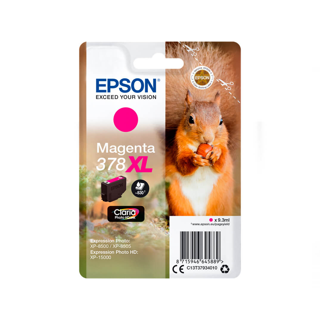 Epson inkjet 378xl magenta Claria Photo HD