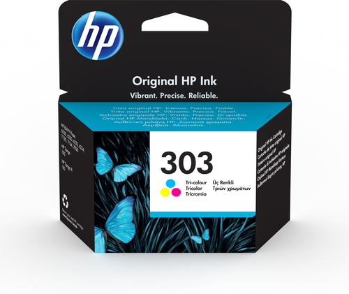 Cartucho de tinta original HP 303 color