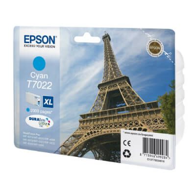 Epson cartutx cian injeccio wp4000/4500 XL