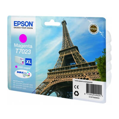 Epson cartucho magenta  inyeccion wp4000/4500 XL