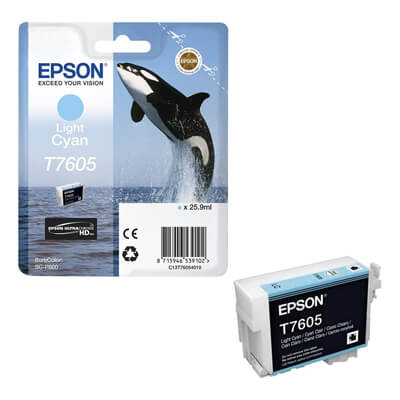 27.10Epson cartutx injecció SC-P600 cian ligth